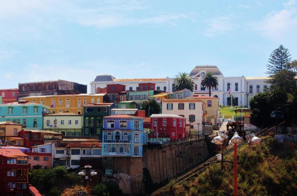 Valparaíso, uno de los destinos donde hubo películas rodadas en Chile.