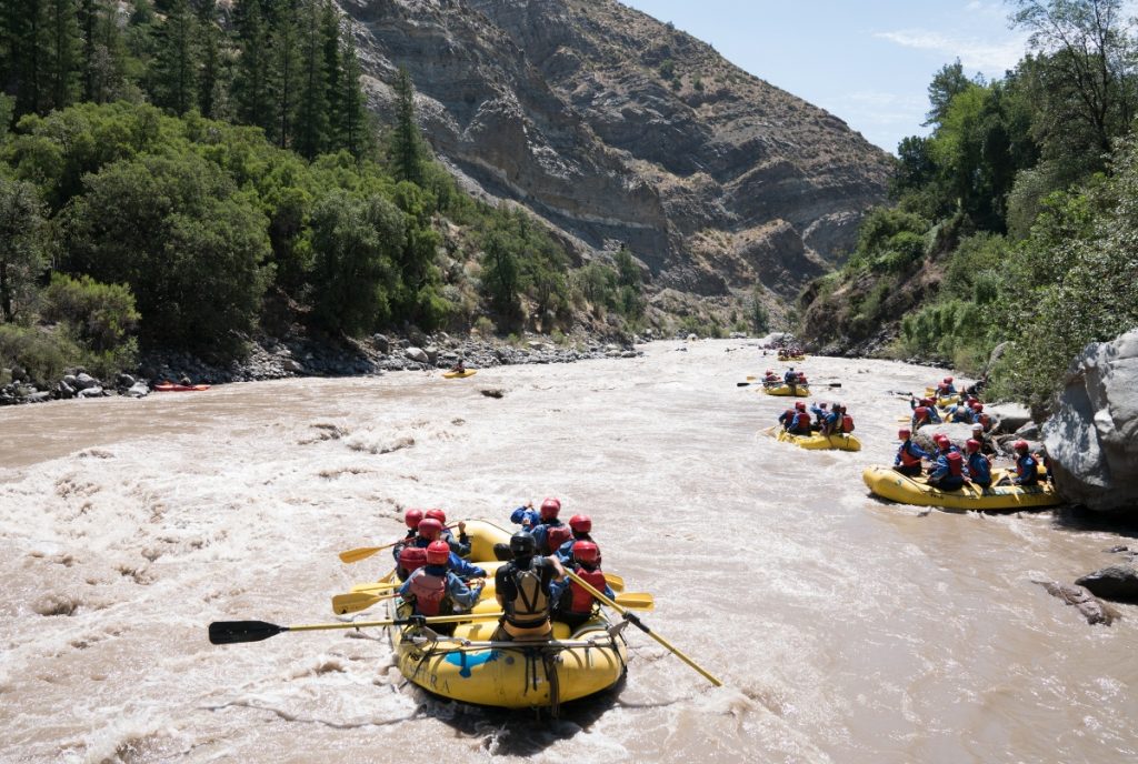 Rafting Cajón del Maipo Chile es TUYO
