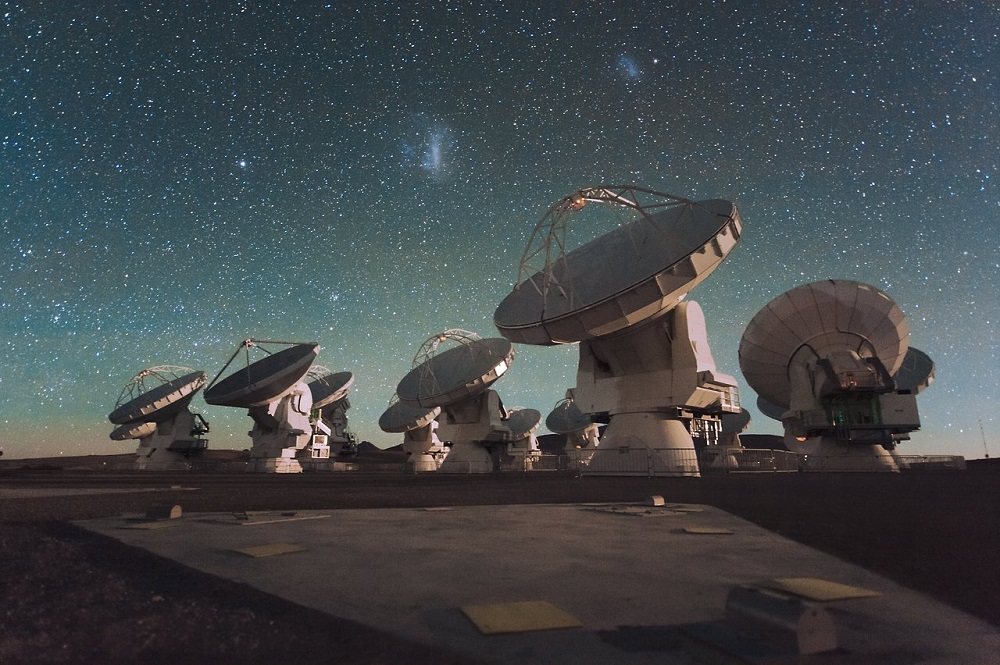 Observatorio Alma en el norte de Chile