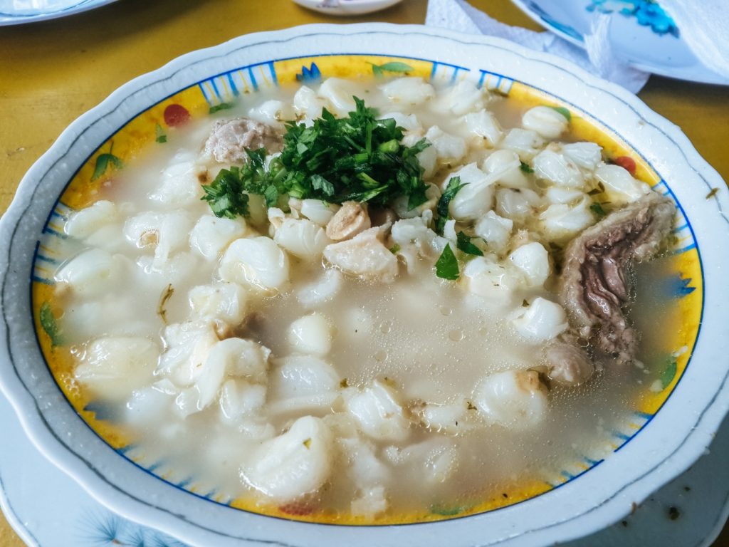 Patasca, un plato típico de la comida chilena